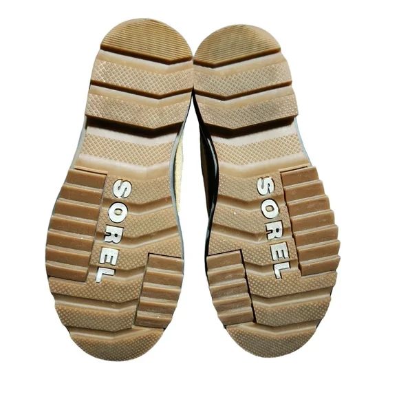 Sorel Tivoli IV Boots Womens Size 6 Beige Black - Picture 6 of 8